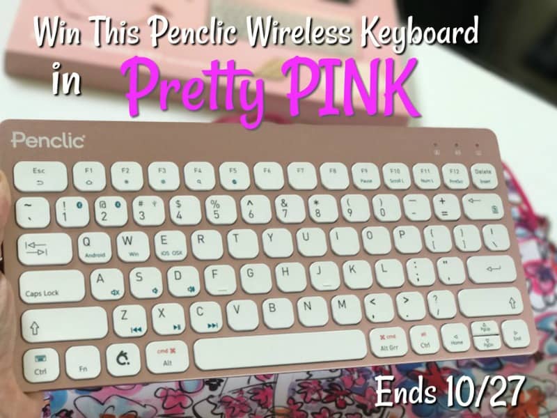 Pink Penclic Keyboard, Breast Cancer Awareness