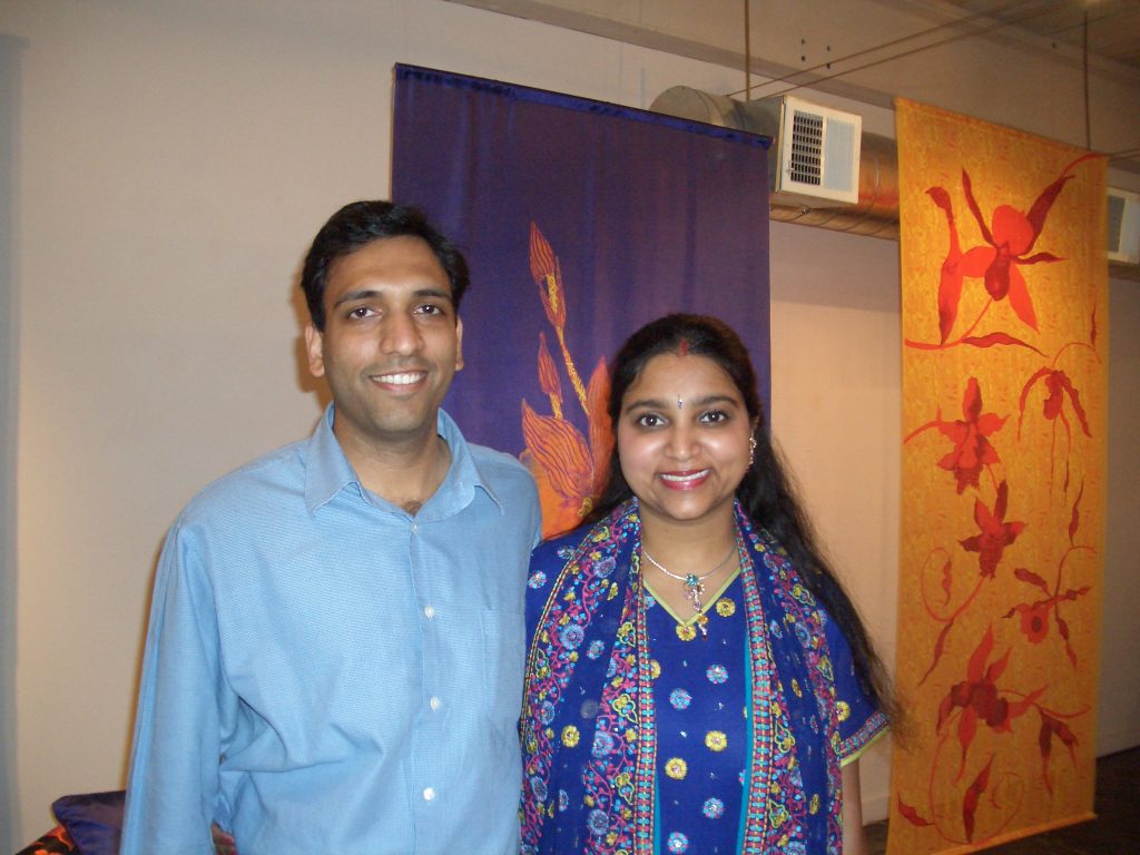 Harshita Lohia and husband Mayank 
