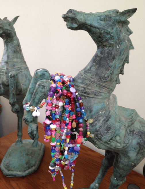 beads made by toddler
