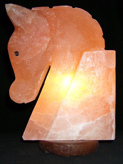 Horse-salt-lamp