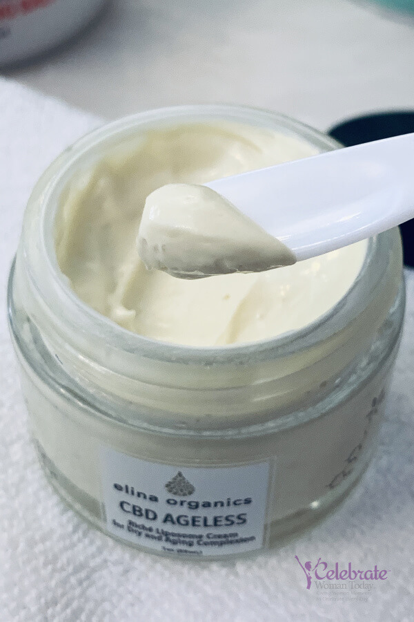 CBD antiaging cream Elina Organics