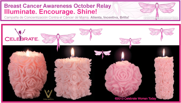 Pink-Enliven-Volcanica Candles-BreastCancerAwarenss