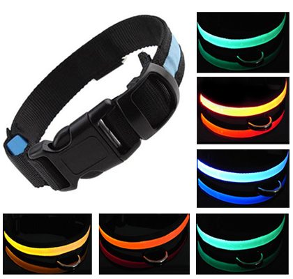 Safe Glow LED Doggie Collar with 3 Modes Deal