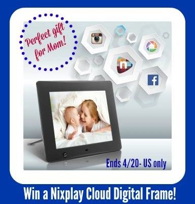 Nixplay Cloud Photo Frame Giveaway