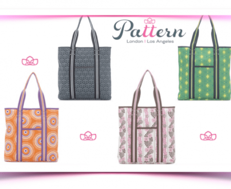 Pattern Totes Stir Up Hollywod With Their Unique Fabric Textures