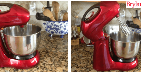 It Would Be More Fun and Options to Cook with BrylaneHome 2 Bowl Stand Mixer!