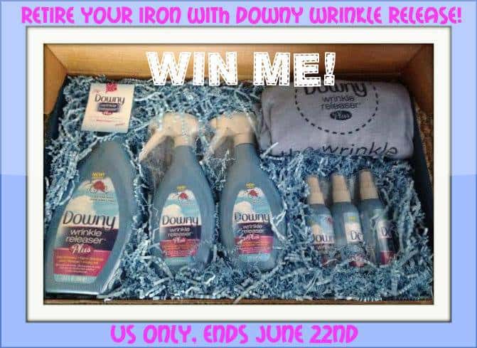 Downy wrinkle release prize pack