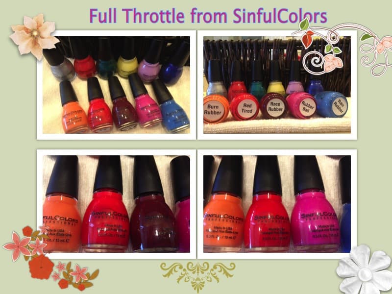 Full Throttle SinfulColors NailPolish Collection