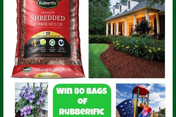 Win Rubberific Shredded Mulch with