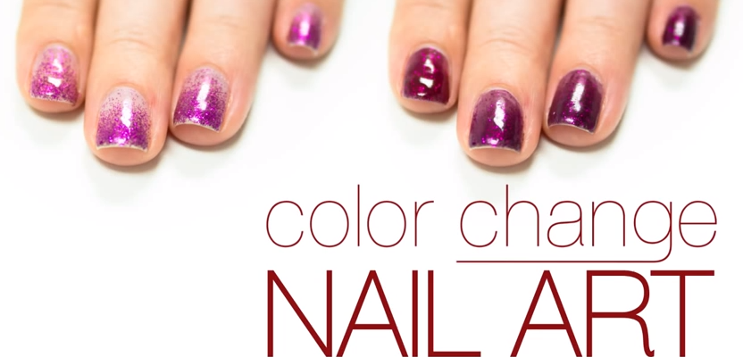DelSol Nail Art Tutorial for Color Purple