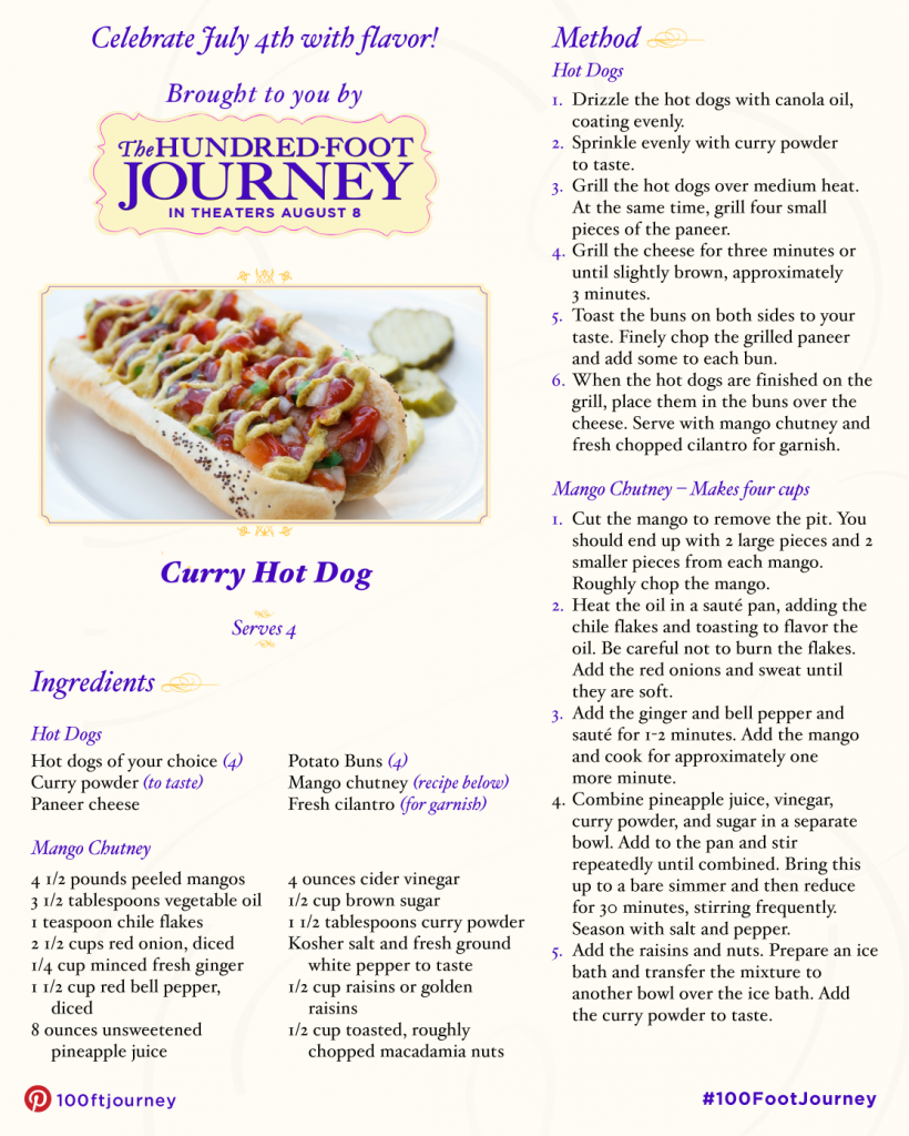 Curry Hot Dog recipe