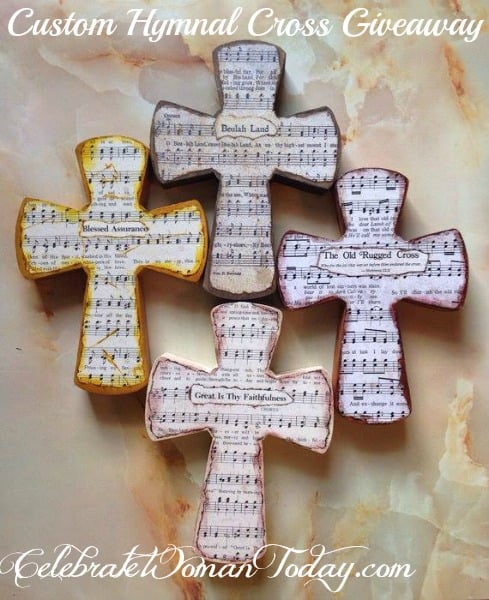 Custom Hymnal Cross