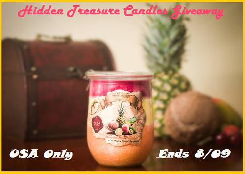Winner Gets 2 Hidden Treasure Candles As a Prize