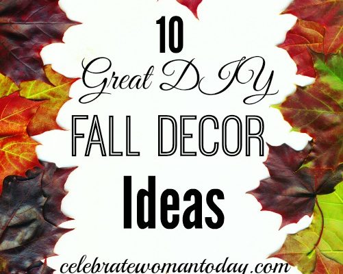 10 Great DIY Fall Decor Ideas