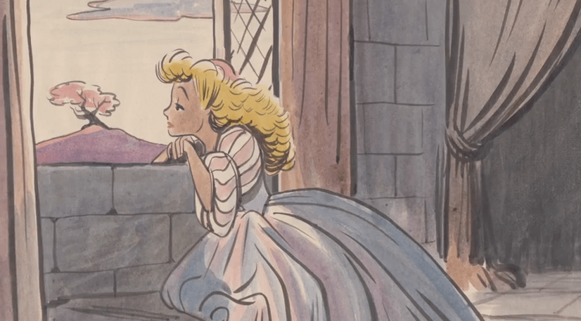 Sleeping Beauty Princess Aurora Deleted Scene