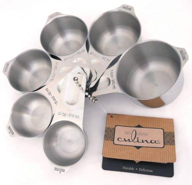 Culina stackable measuring cups 
