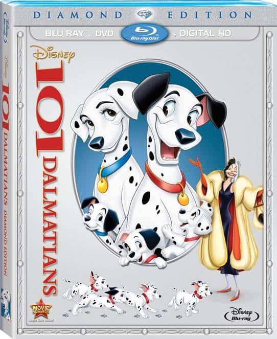101 Dalmatians DVD Blu Ray