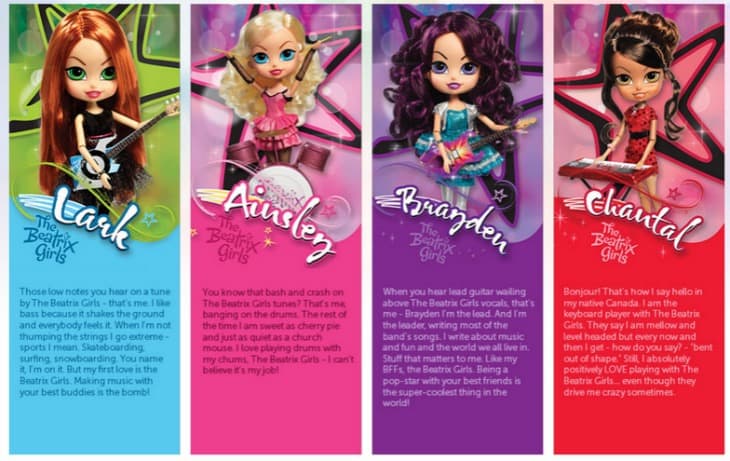 beatrix girls dolls