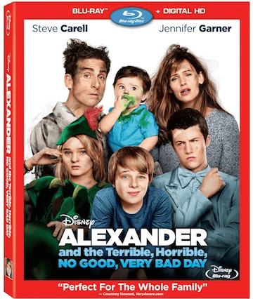 Blu Ray Digital DVD Alexander VeryBadDay