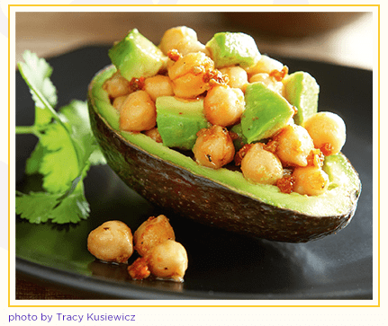 Avocado And Chickpea Salad Recipe