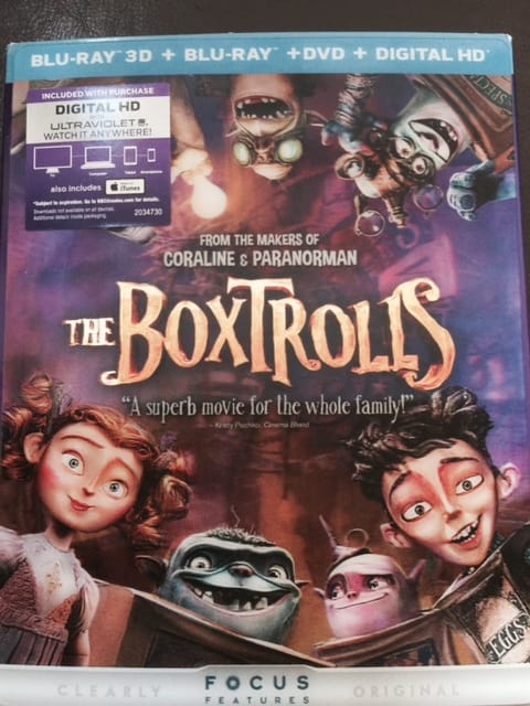 The BoxTrolls DVD Universal