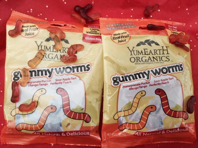 yumearth organic candy gummy worms