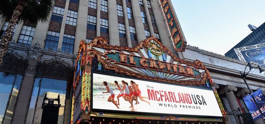 McFarland Premiere at El Capitan Theatre with Stars and Talent #McFarlandUSA