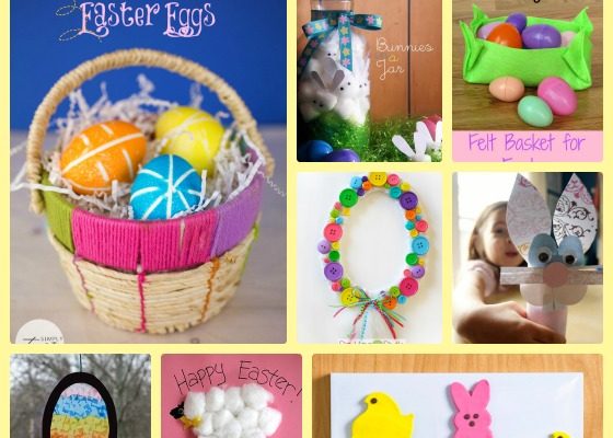 10 Fun And Easy Easter Crafts For Kids #RecipeIdeas for Crafting