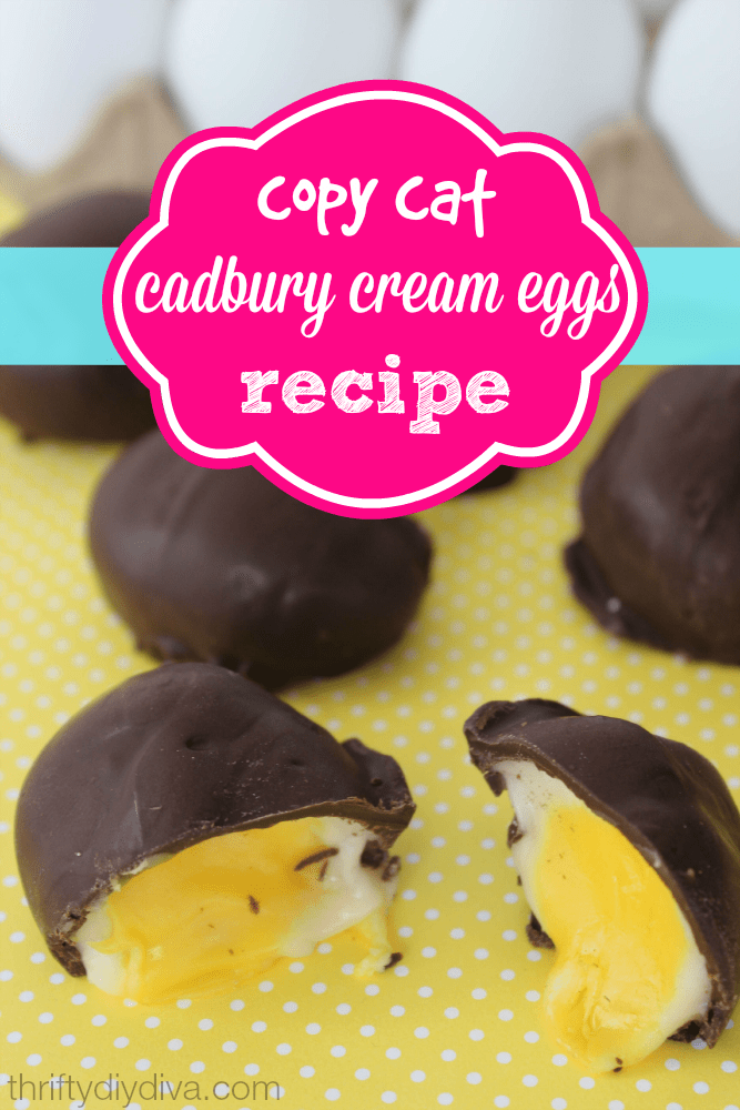 copy cat cadbury cream eggs