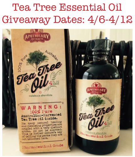 Tea Tree Essential Oil + eBook with 53 Uses for It