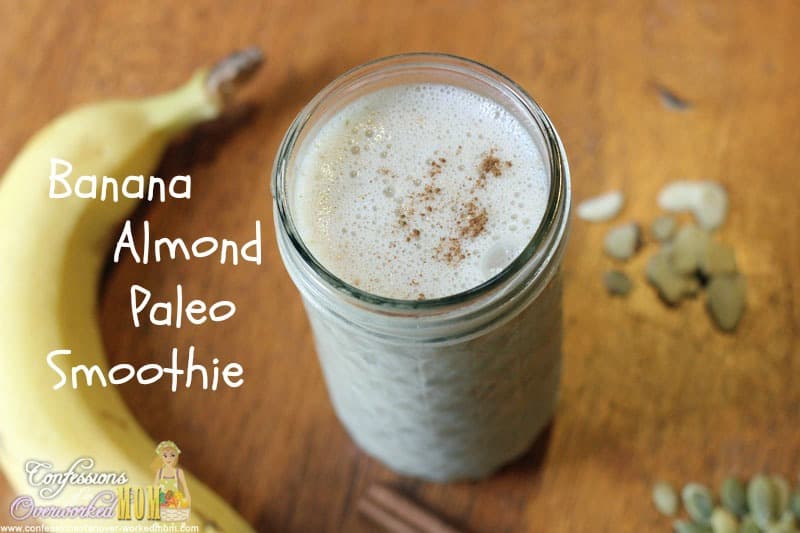 almond banana smoothie