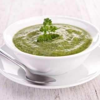 cleansing mung bean spinach soup recipe