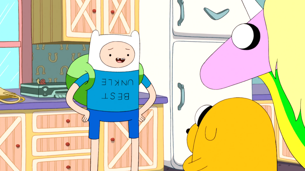 Adventure Time fifth season.