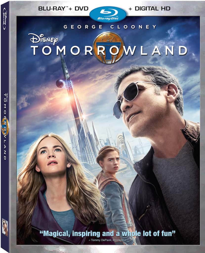 tomorrowland blue ray combo