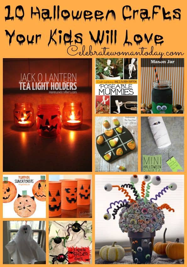 10 Halloween Crafts Your Kids Will Love