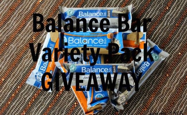 Snack The Healthy Way With A Balance Bar Variety Prize Pack