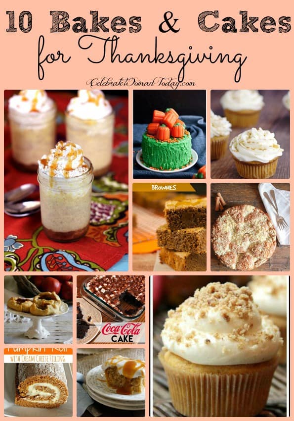 10 Bakes & Cakes for Thanksgiving