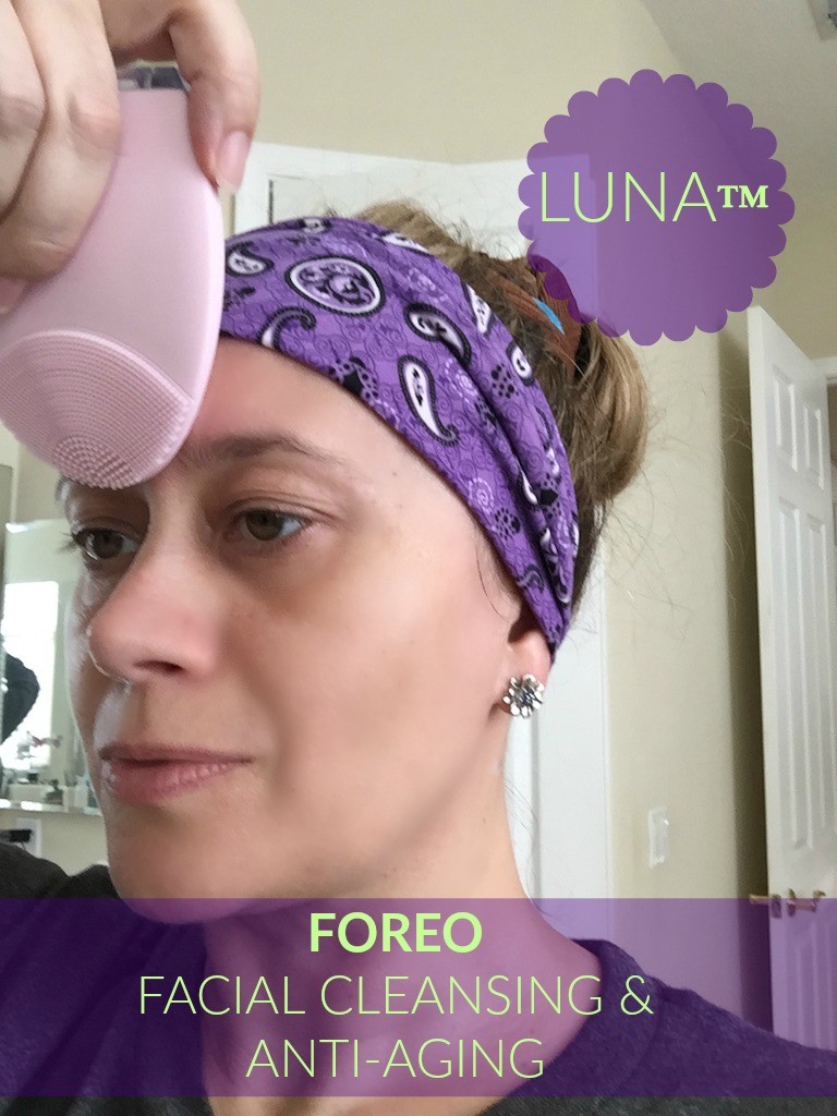 foreo luna facial cleansing