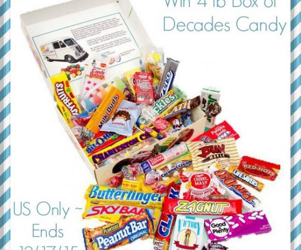 Old Time Candy Decades Candy Box Giveaway