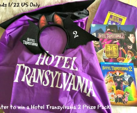 Hotel Transylvania 2 Blu Ray + Gift Pack Giveaway