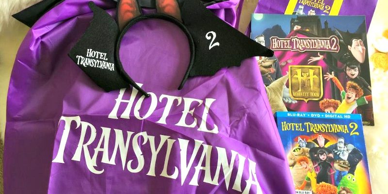 Hotel Transylvania 2 Blu Ray + Gift Pack Giveaway