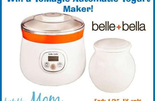 Belle+Bella YoMagic Automatic Yogurt Maker Giveaway