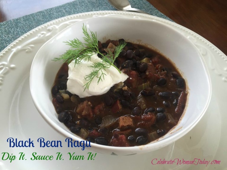 Black Bean Ragu recipe for superbowl
