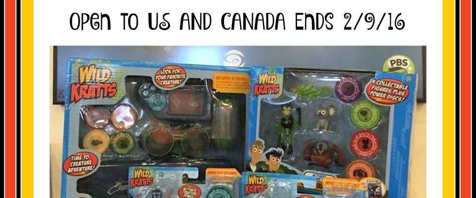Explore Your Kids Wild Side A The Wild Kratts Prize Pack!