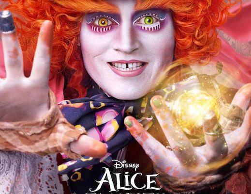 Johnny Depp Brings In Surprise Madness As the Mad Hatter #ThroughTheLookingGlass