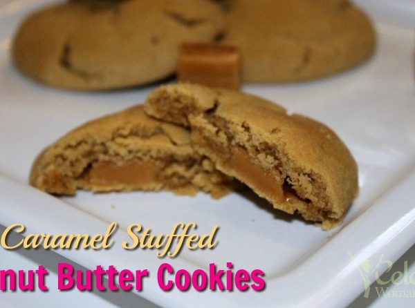 Caramel Stuffed Peanut Butter Cookies Recipe