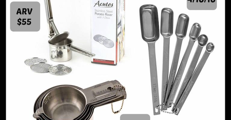 Have Some Fun In The Kitchen With Acutos Stainless Steel Kitchen Gadgets!
