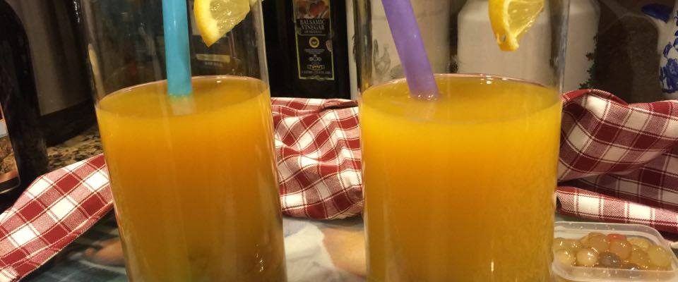 Boba Iced Tea With Mango Nectar #RecipeIdeas