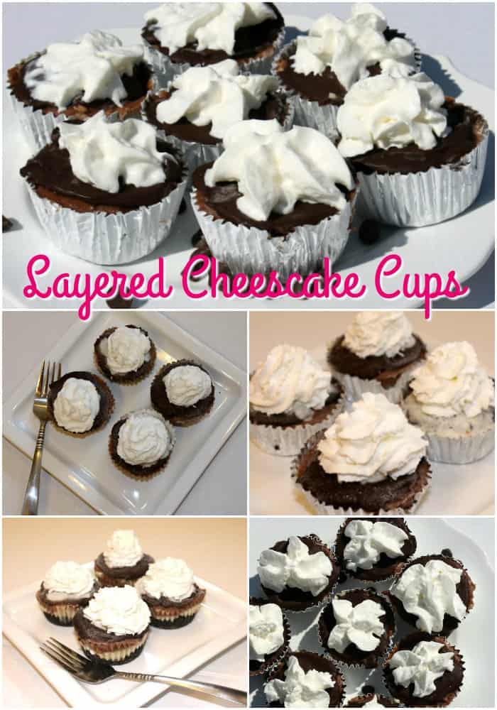 layered cheesecake cups recipe