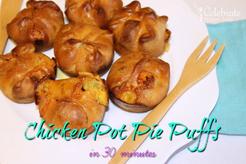 Chicken Pot Pie Puffs recipe